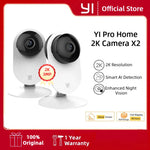 Load image into Gallery viewer, YI 2K Home Security Camera System - Night Vision 2/4 Pack
