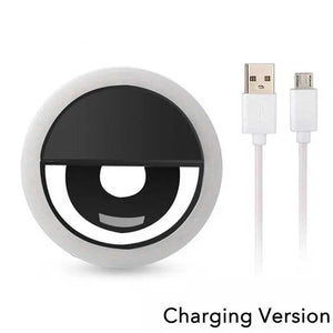 USB Charge LED Selfie Ring Light for Phones