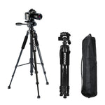 Load image into Gallery viewer, 55” Travel Camera Tripod Aluminum Stand for DSLR/SLR
