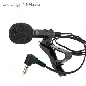 3.5mm Lavalier Microphone Clip Tie - Vocal Stand