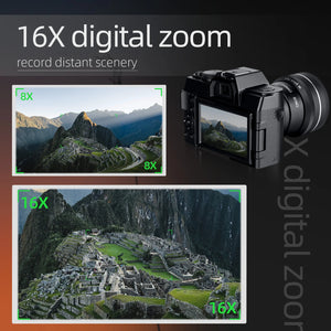 Digital Camera Photography & Video 4K48MP 16XZoom