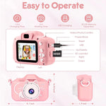 Load image into Gallery viewer, Kids Camera Toys HD Cartoon Digital Mini SLR Camera
