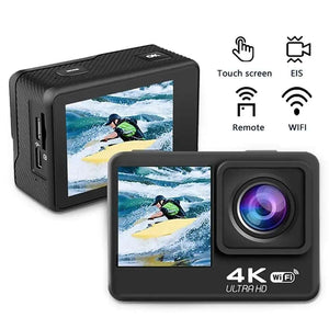 4K Action Camera 60FPS 24MP Touch LCD EIS Dual Screen