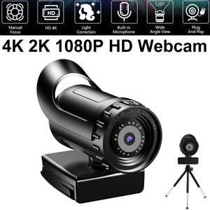 Auto Focus Webcam Full HD 1080P