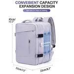 Load image into Gallery viewer, Travel Backpack for Women 40L Waterproof USB Port
