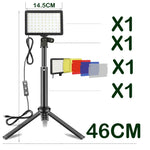 Load image into Gallery viewer, Tripod Stand LED Photography Video Light Panel
