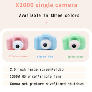 Instant Print Digital Camera - Children's 1080P HD