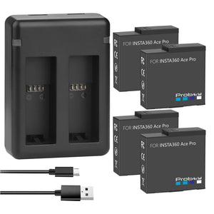 Battery Dual Charger Combo