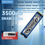 Load image into Gallery viewer, SSD DRAM Cache 512GB NVMe M.2
