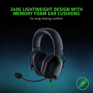 Razer BlackShark V2 X Wired Gaming Headset - 7.1 Surround Sound