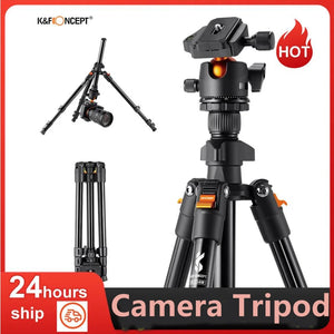 Aluminum Alloy Low Angle Camera Tripod Stand