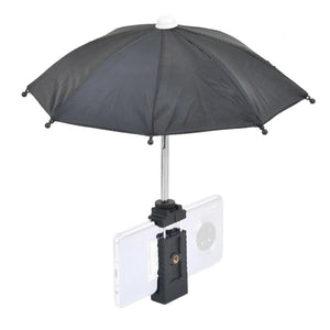 Umbrella Hot Shoe Mount Sunshade Rain Holder - DSLR Camera