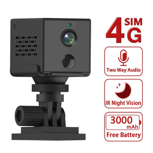 5MP 4G SIM Card Mini Camera with Human Detection