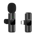 Load image into Gallery viewer, Wireless Lavalier Microphone Mini Mic for iPhone Android
