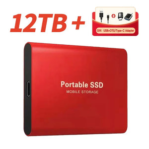 Portable SSD 1TB External Hard Drive High-speed Solid State Drive