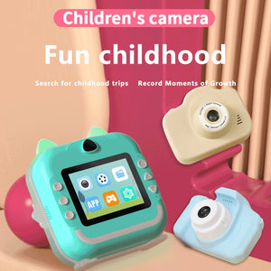 Instant Print Digital Camera - Children's 1080P HD