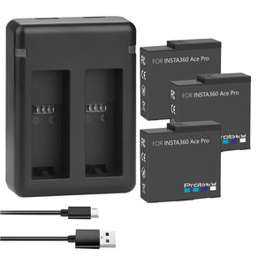 Battery Dual Charger Combo