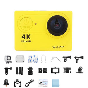 Action Camera WiFi Waterproof Sports Cam Ultra HD 4K