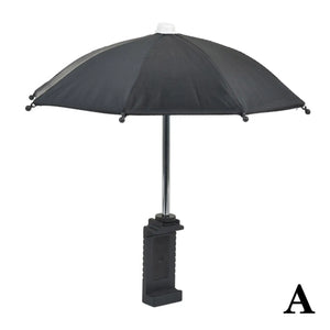 Umbrella Hot Shoe Mount Sunshade Rain Holder - DSLR Camera