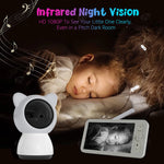 Load image into Gallery viewer, WiFi Baby Monitor with App, 4X Zoom &amp; Night Vision
