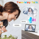 Load image into Gallery viewer, 5.0 Inch Electronic Baby Monitor - Wireless Babysitter
