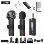 Load image into Gallery viewer, Microphone Omnidirectional Condenser Mic Wireless Lavalier
