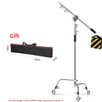 Load image into Gallery viewer, Light Stand 2.9m with Stainless Steel Cross Arm Kit
