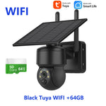 Load image into Gallery viewer, 4MP Solar WiFi Security Camera with Tuya Smart Home
