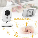 Load image into Gallery viewer, Baby Monitor 3.2 inch LCD Night Vision Camera
