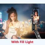 Load image into Gallery viewer, 360 Rotation Gimbal Stabilizer Selfie Stick Tripod for iPhone
