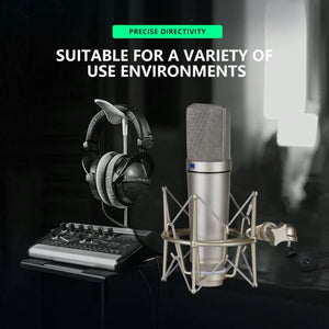 Metal Condenser Microphone for Studio Recording