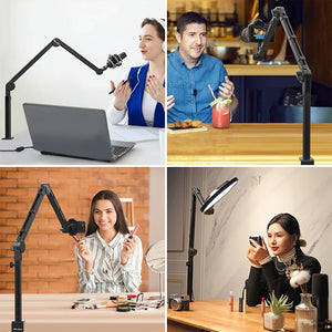 Microphone Boom Arm Stand Desk Holder