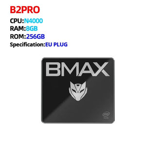 BMAX B2 Pro Mini PC Windows 11 PRO 8GB 256GB SSD