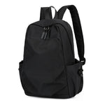 Load image into Gallery viewer, Mini Men&#39;s Fashion Backpack - Black Canvas Bag
