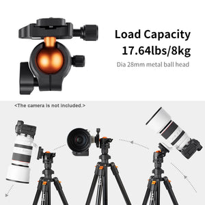 Aluminum Alloy Low Angle Camera Tripod Stand