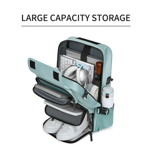 Waterproof Business Laptop Backpack - USB Port