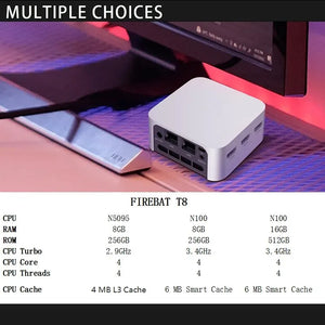 Mini PC Intel Celeron N5095 Desktop