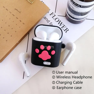 CuteTWS Wireless Headphones Bluetooth 5.0 Earphones