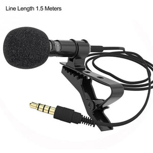 3.5mm Lavalier Microphone Clip Tie - Vocal Stand