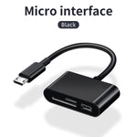 Load image into Gallery viewer, Type-C TF CF SD Memory Card Reader OTG USB-C Adapter
