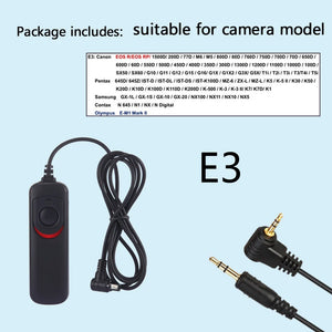 Timer Remote Control Shutter Release - DSLR Camera