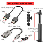 Load image into Gallery viewer, BFOLLOW HDMI Adapter for Android Phone Tablet Camera Monitor
