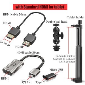 BFOLLOW HDMI Adapter for Android Phone Tablet Camera Monitor