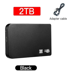 High-Speed SSD 1TB External Hard Disk USB3.0