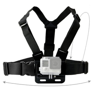 Chest Strap Rotate Phone Mount for iPhone & GoPro