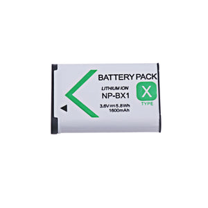 Camera Battery Sony NP-BX1 FDR-X3000R RX100 AS100V HX400