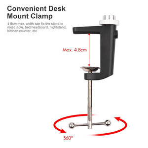 Metal Bracket Desk Mount Stand for Fill Light