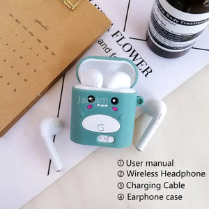 CuteTWS Wireless Headphones Bluetooth 5.0 Earphones