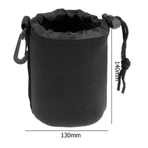 Waterproof Bag Drawstring Case Camera Lens Pouch Neoprene