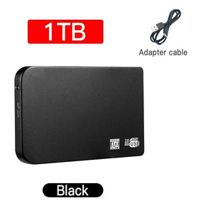 High-Speed SSD 1TB External Hard Disk USB3.0